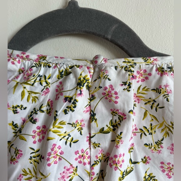 J.CREW Side-cutout cotton poplin dress in meadow floral - 8 - Picture 9 of 15